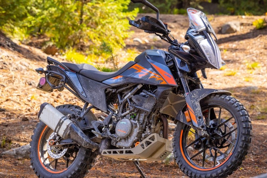 The KTM 390 Adventure.   Photo: KTM